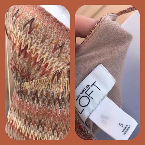 ✨Loft Chevron Top✨ - Picture 2 of 3